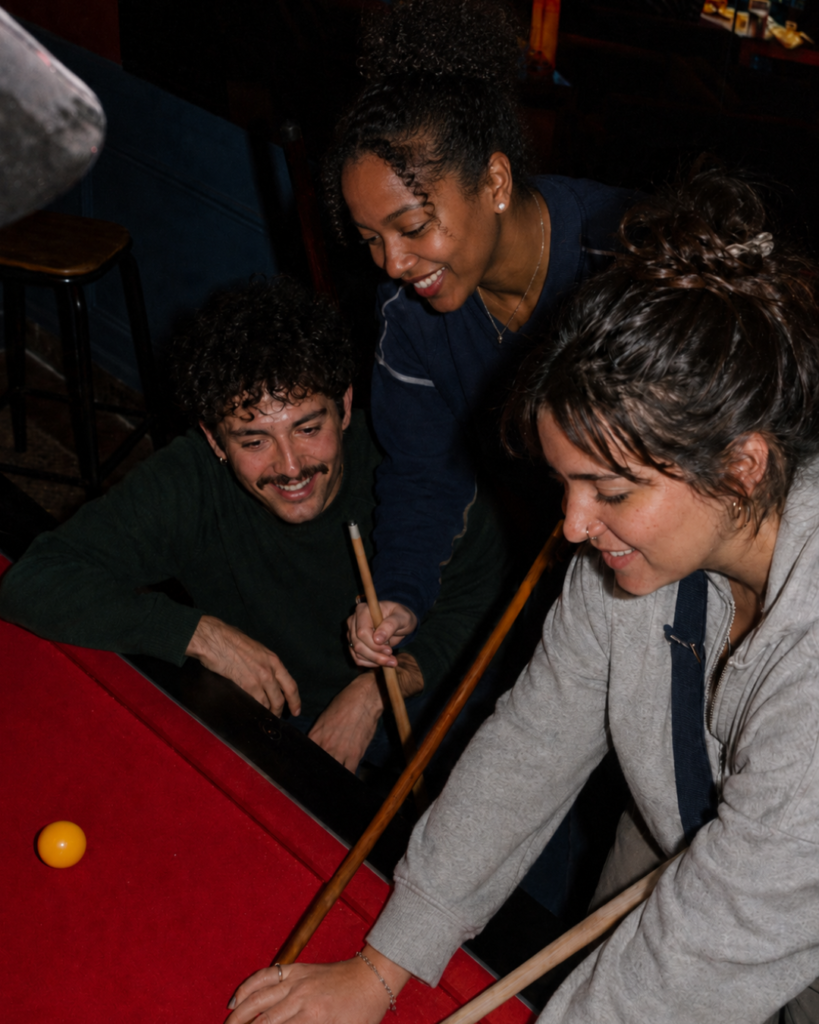 Dinner & Pool Game