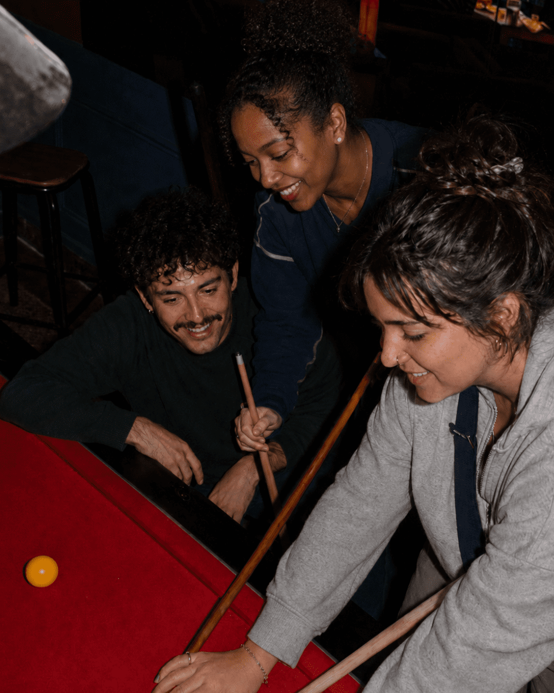 Dinner & Pool Game